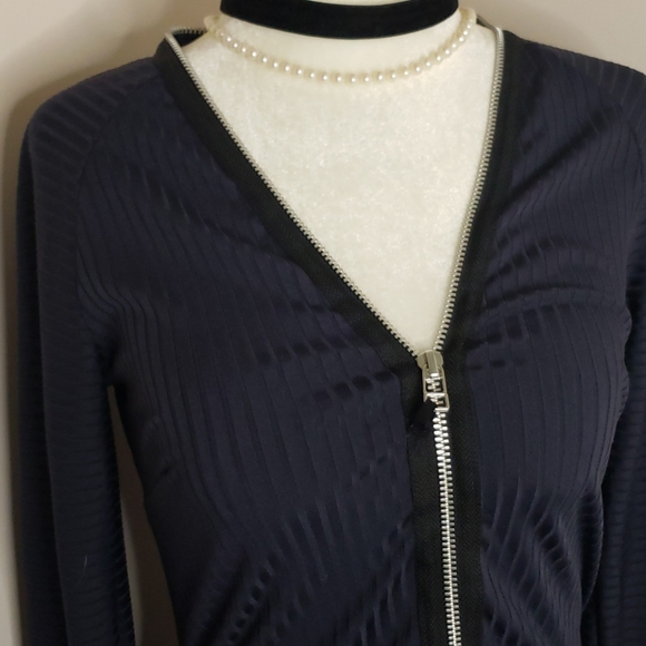 SALE 👗🤍 XS Nasty Gal Zipper Dress - Picture 1 of 5